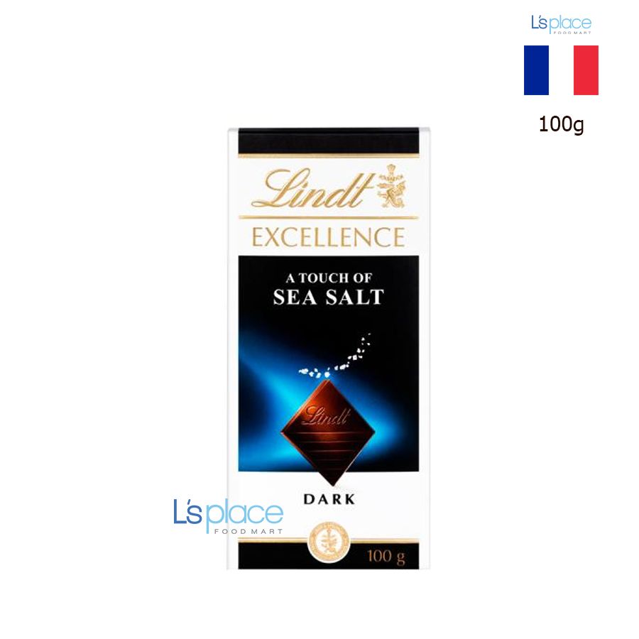Lindt Excellence socola đen vị muối biển