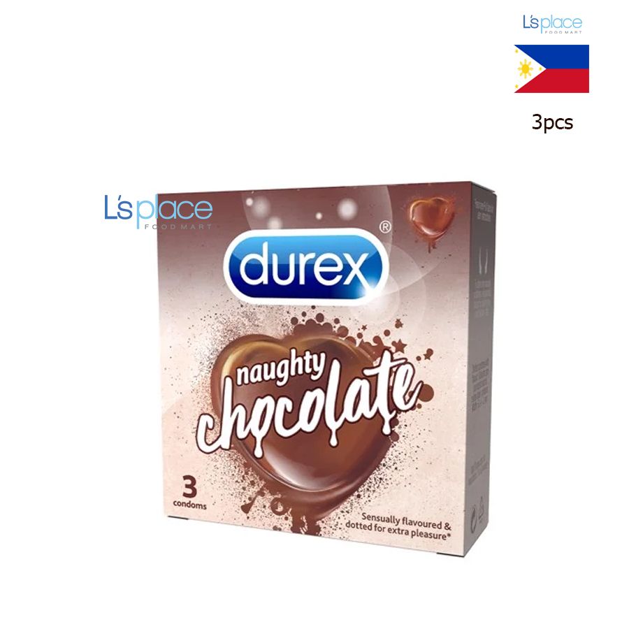 Durex Naughty Chocolate Bao cao su có gai hộp nhỏ