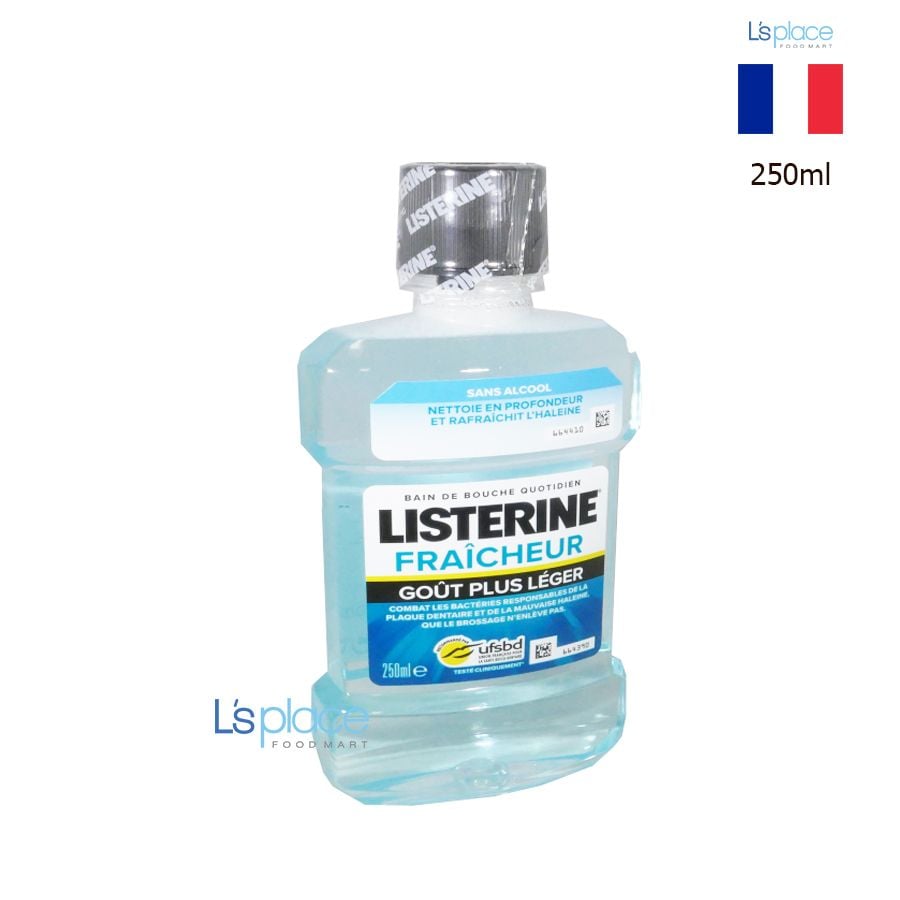 Listerine Freshness Nước súc miệng cay nhẹ chai nhỏ