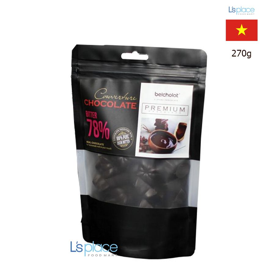 Belcholat Sô cô la đắng 78% cacao