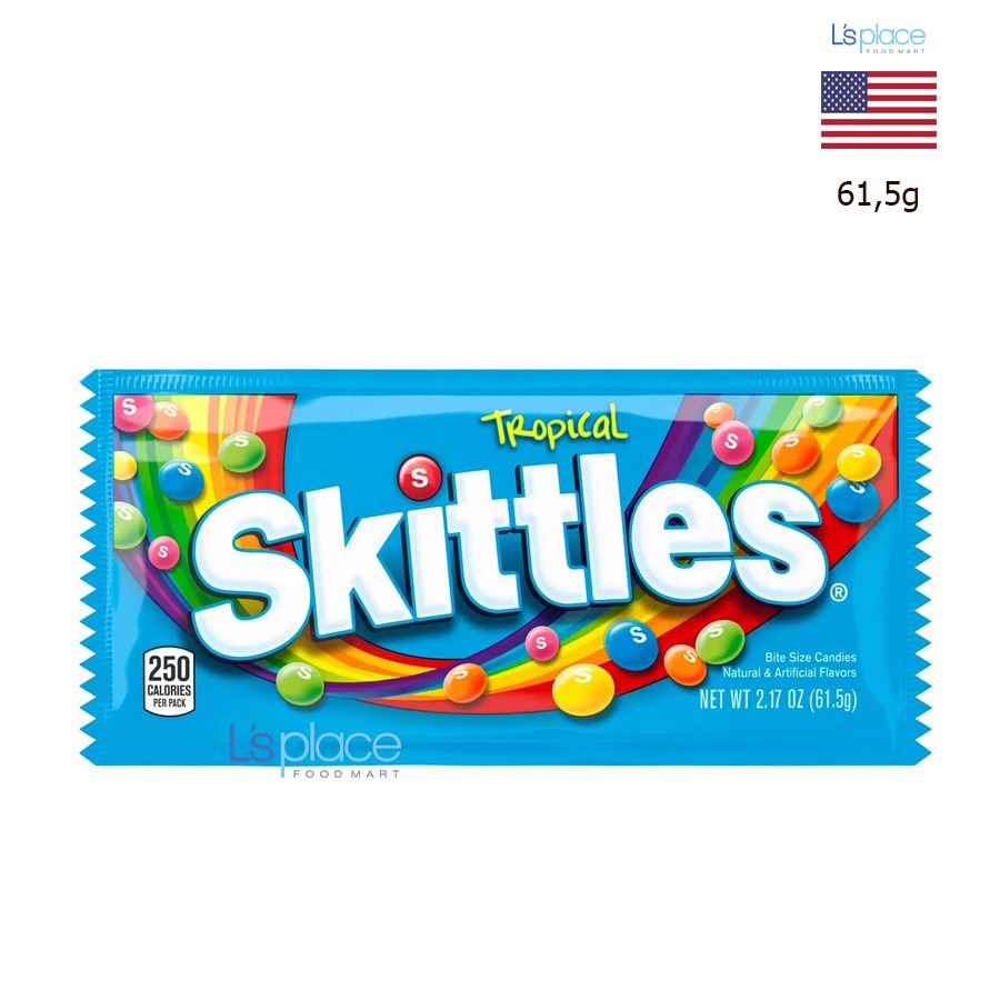 Skittles Kẹo trái cây vị nhiệt đới