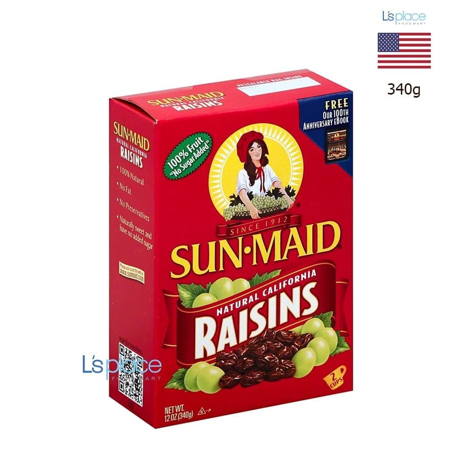 Sun Maid Nho khô hộp lớn