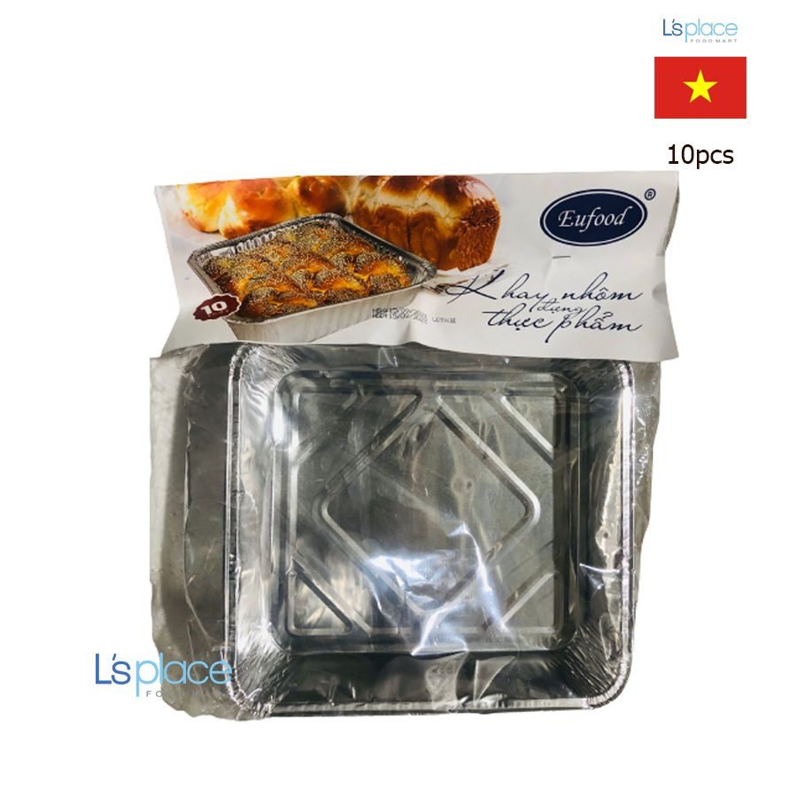 Eufood Khay nhôm 20x18.5cm