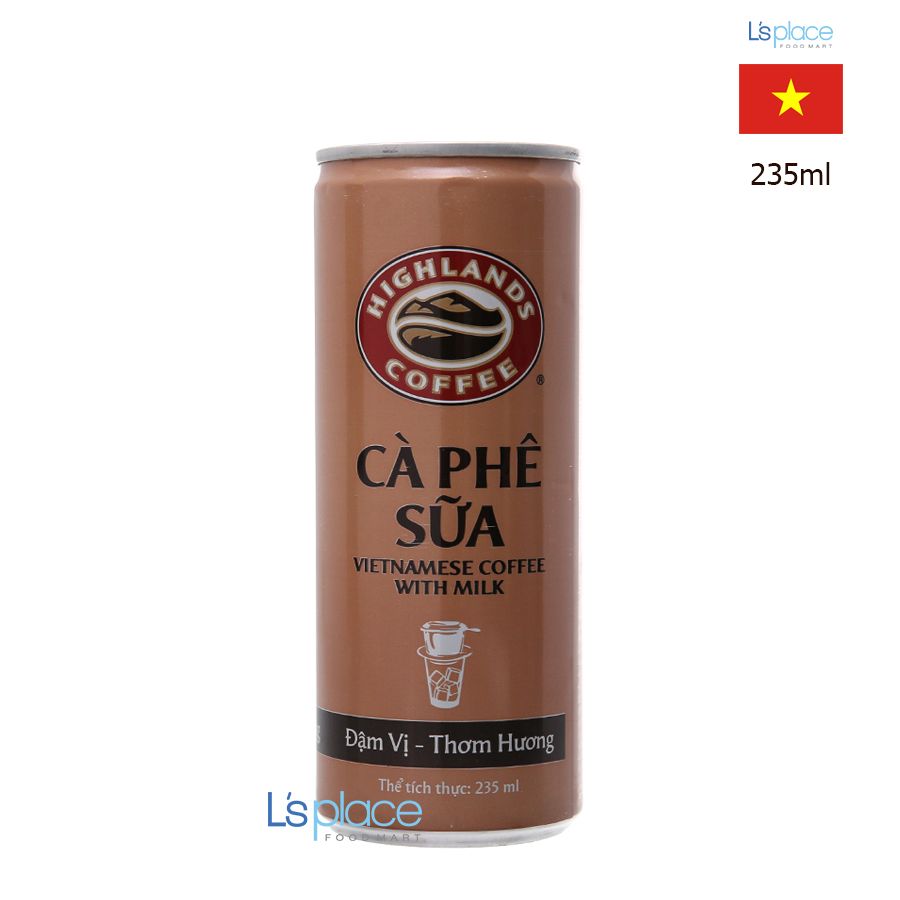 Highlands Cà phê sữa đóng lon