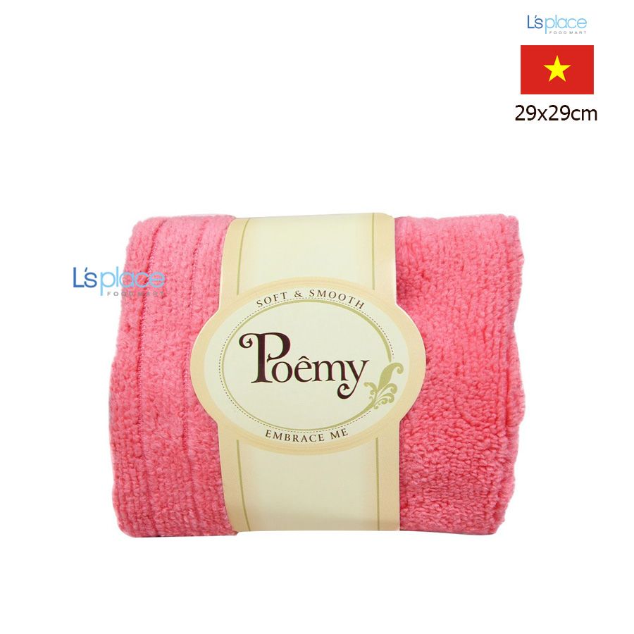 Poemy Khăn Tắm Sọc Gân 29x29cm