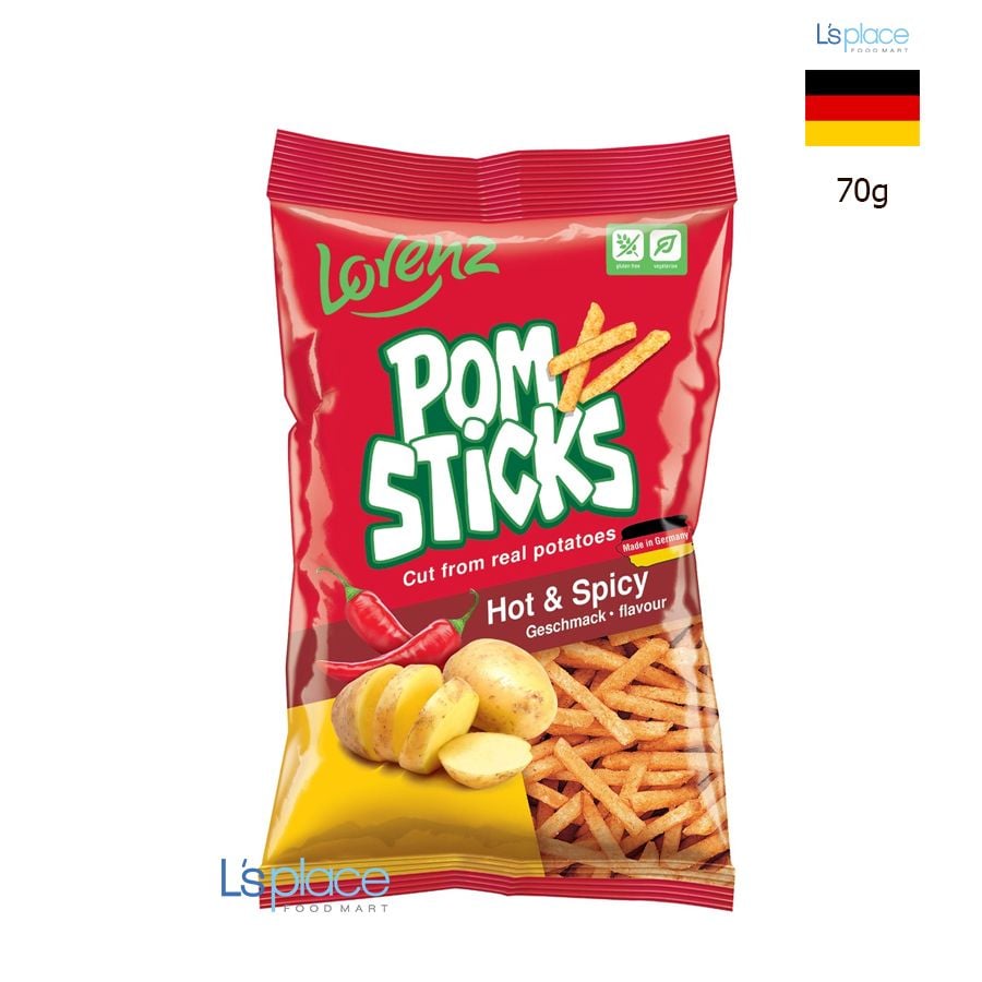 Lorenz Pomsticks vị cay nóng gói nhỏ