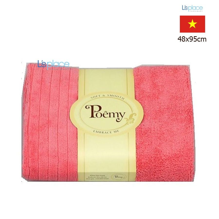 Poemy Khăn Tắm Sọc Gân 48x95cm