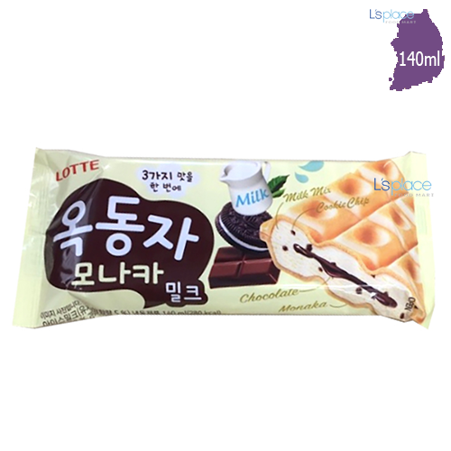 Lotte Kem bánh 3 lớp Choco Shell Monaka