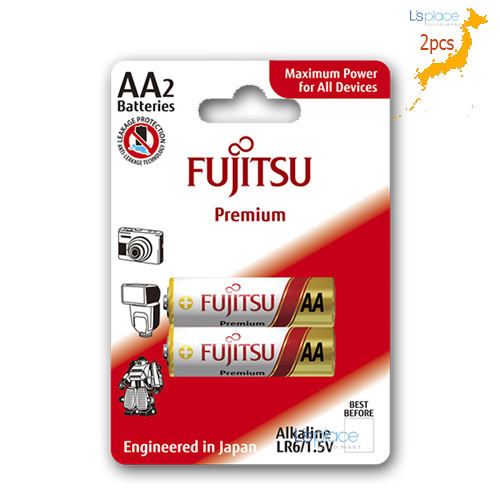 Fujitsu Pin cao cấp Alkaline Premium AA2