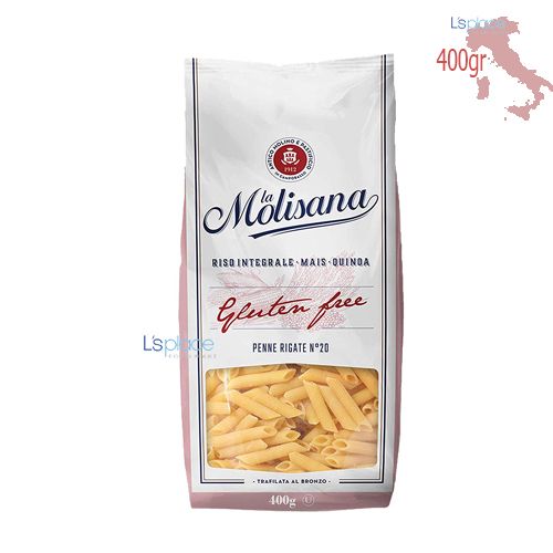 La Molisana Nui Penne Rigate No. 20 không Gluten