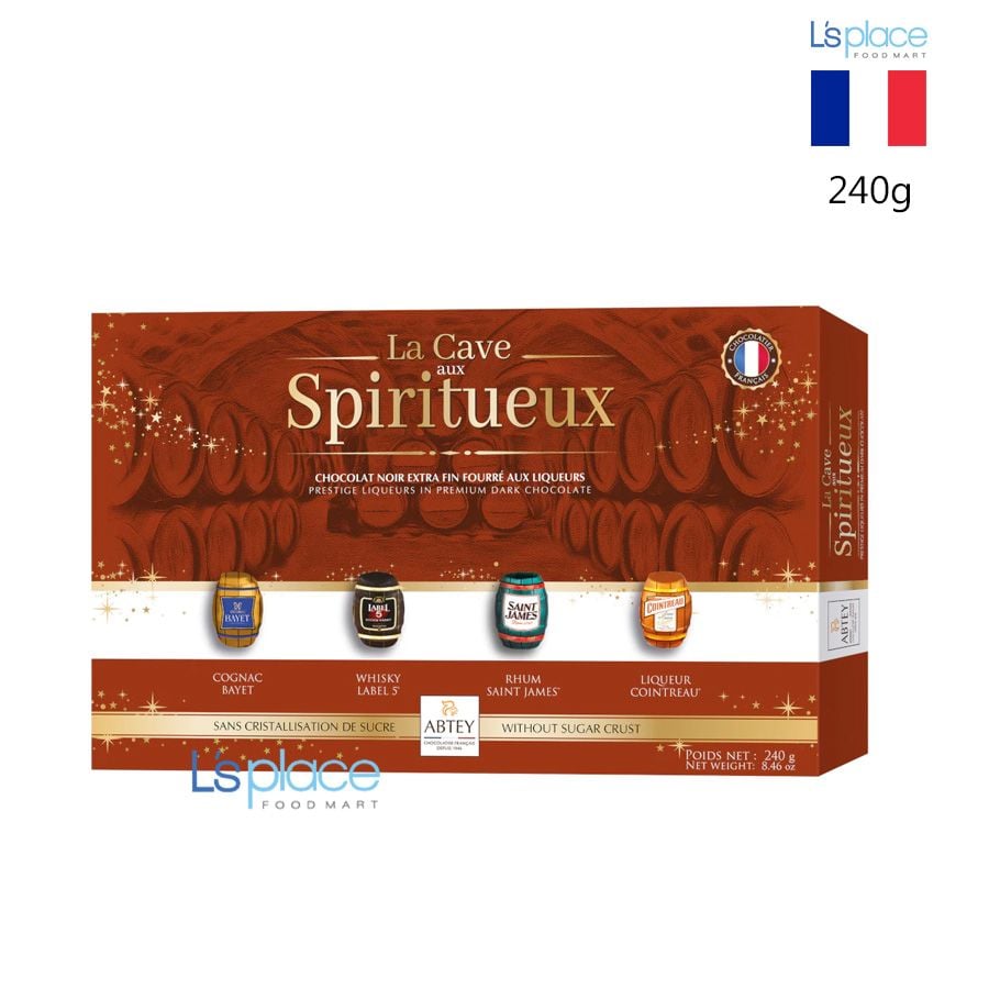 Abtey Socola đen nhân rượu La Cave Aux Spiritueux