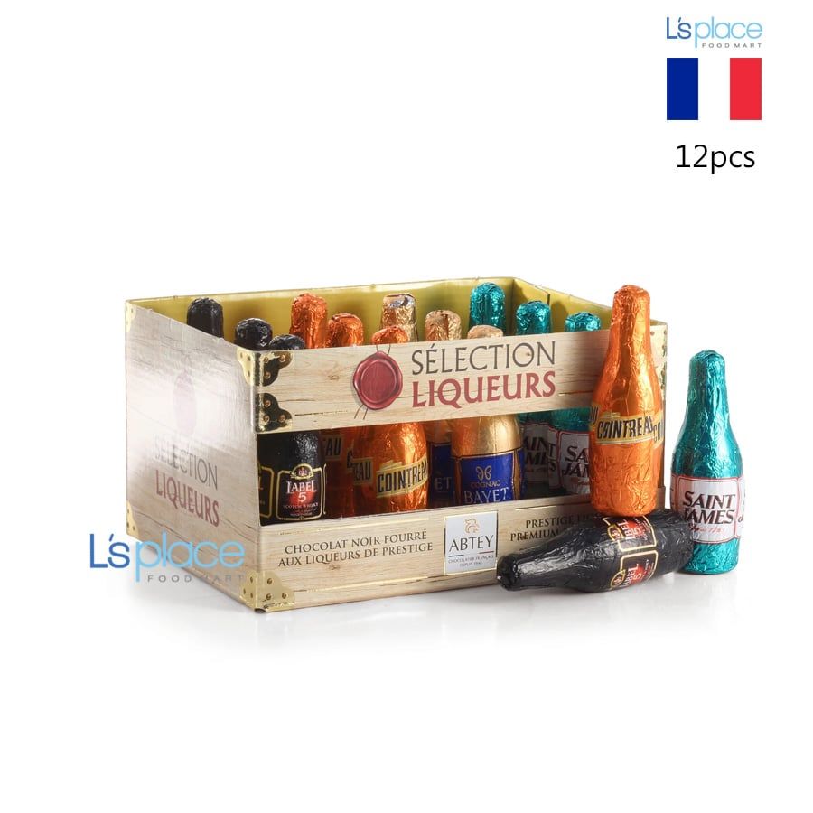 Mua 1 Tặng 1 - Abtey Socola đen nhân rượu Selection thùng trắng