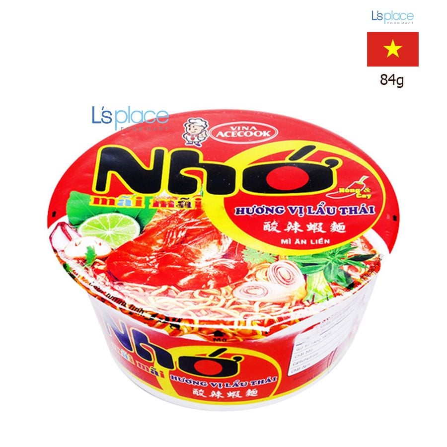 Acecook Mì bát vị lẩu thái Nhớ