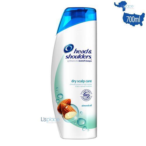 Head & Shoulders Dầu gội Hạnh nhân chăm sóc da đầu khô