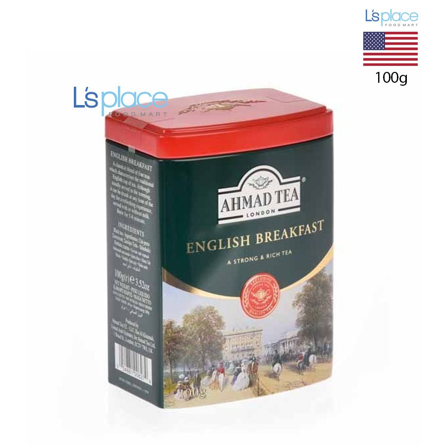 Ahmad Trà English Breakfast hộp thiếc