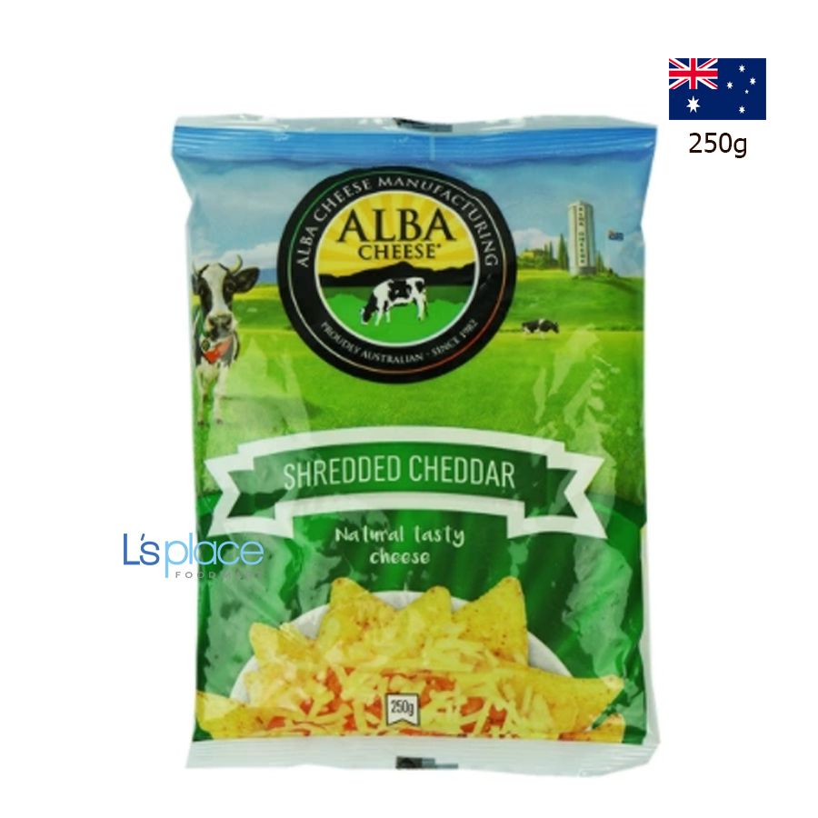 Alba phomai cheddar bào sợi