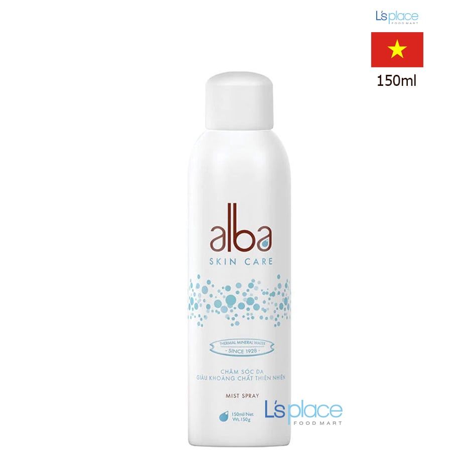 Alba Skin Care Xịt khoáng chất thiên nhiên