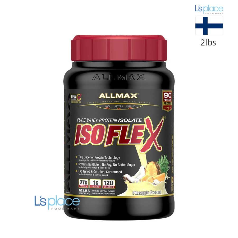 Allmax TPBS Whey Protein Isoflex hương dứa dừa