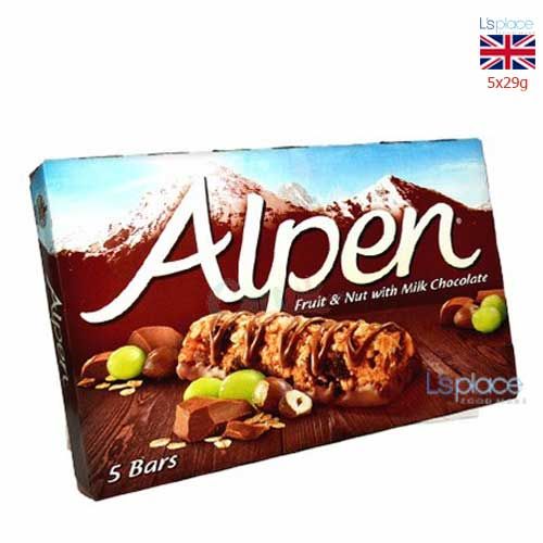 Alpen thanh ngũ cốc socola sữa