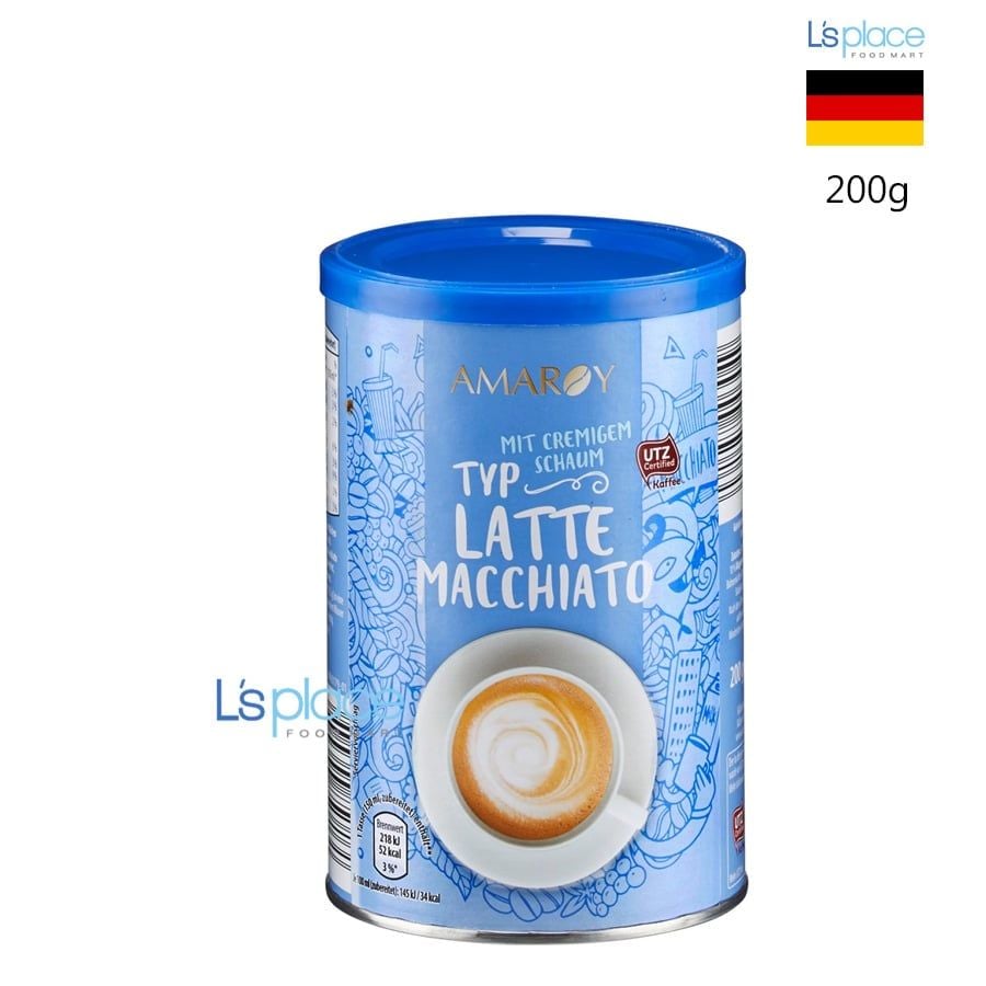Amaroy Cà phê Typ Cappuccino Latte Macchiato