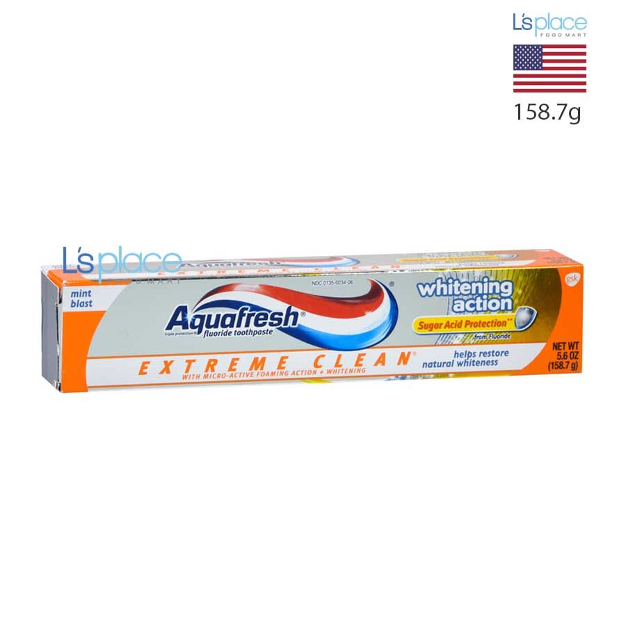 Aquafresh Kem đánh răng làm trắng mạnh mẽ