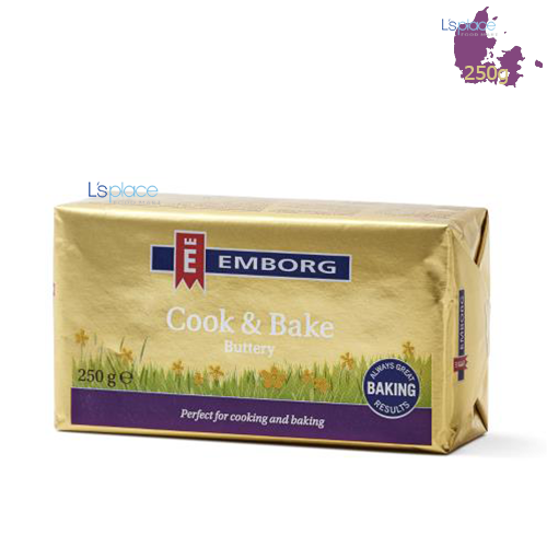 Emborg Bơ nhạt dùng cho Nấu ăn & Làm Bánh 80% độ béo