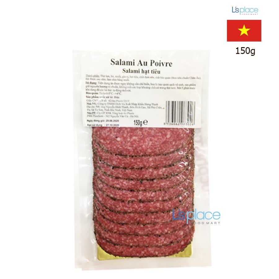 Au Poivre Salami hạt tiêu