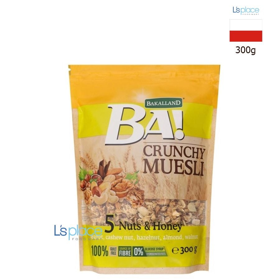 Bakalland Muesli 5 loại hạt khô