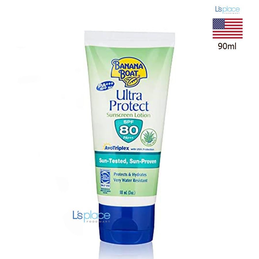 Banana Boat Kem chống nắng Siêu bảo vệ Spf 80 PA+++