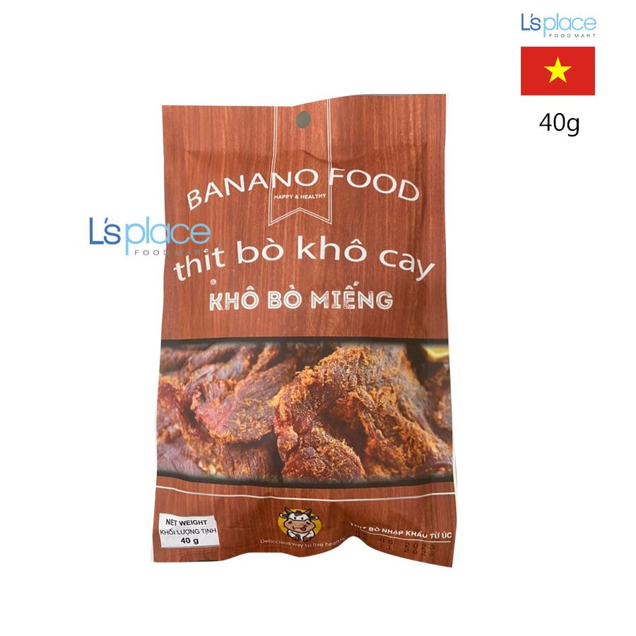 Banano Food San Hao thịt bò khô cay