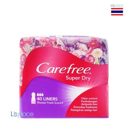Carefree Băng vệ sinh Super Dry 40P