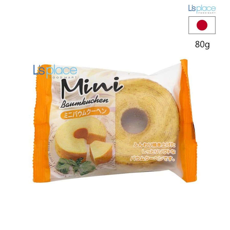 Taiyo Bánh cuộn Baumkkuchen Mini