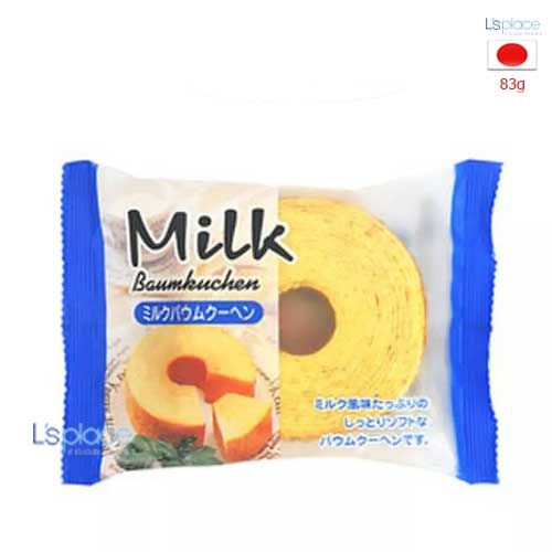 Bánh cuộn Baumkkuchen vị sữa