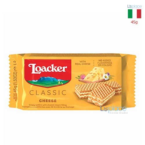 Bánh xốp Loacker Classic Cheese