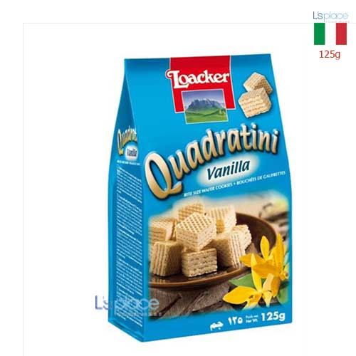 Loacker Bánh xốp Quadratini vị vanilla