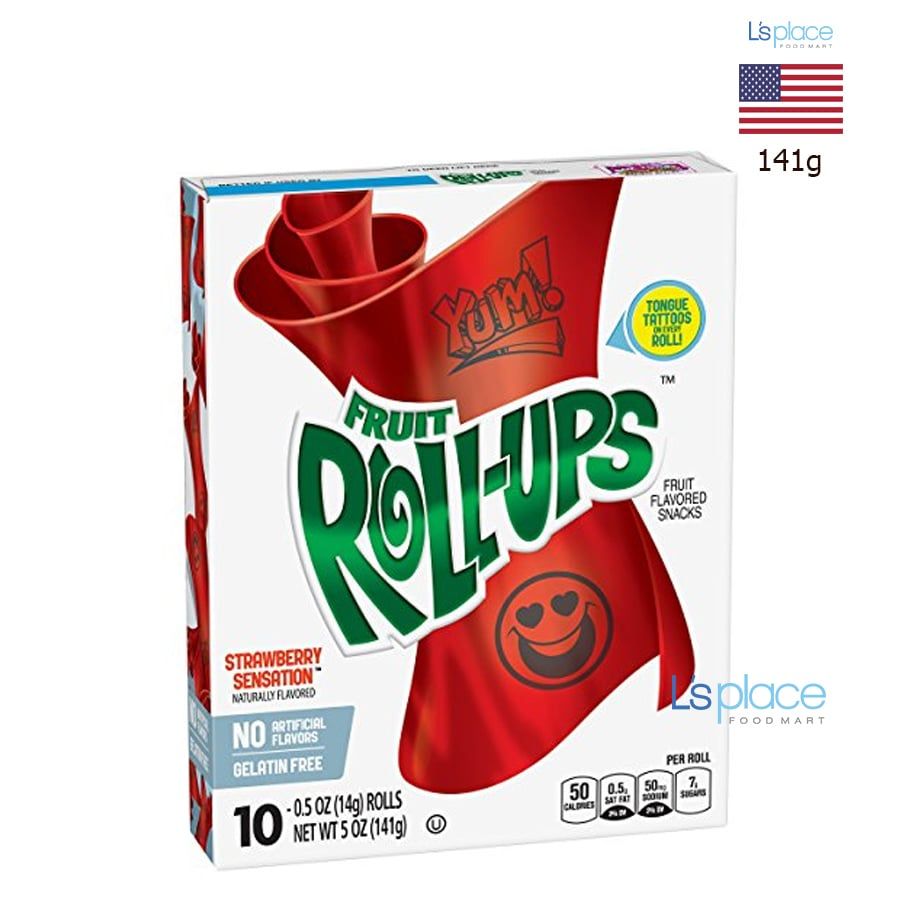 Betty Crocker Fruit roll-ups Kẹo dẻo vị dâu tây