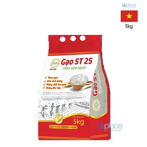 Bin Gạo ST25 túi lớn – L's Place Foodmart
