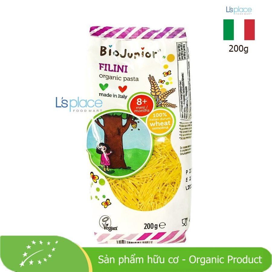 Bio Junior Nui que Filini ăn dặm hữu cơ