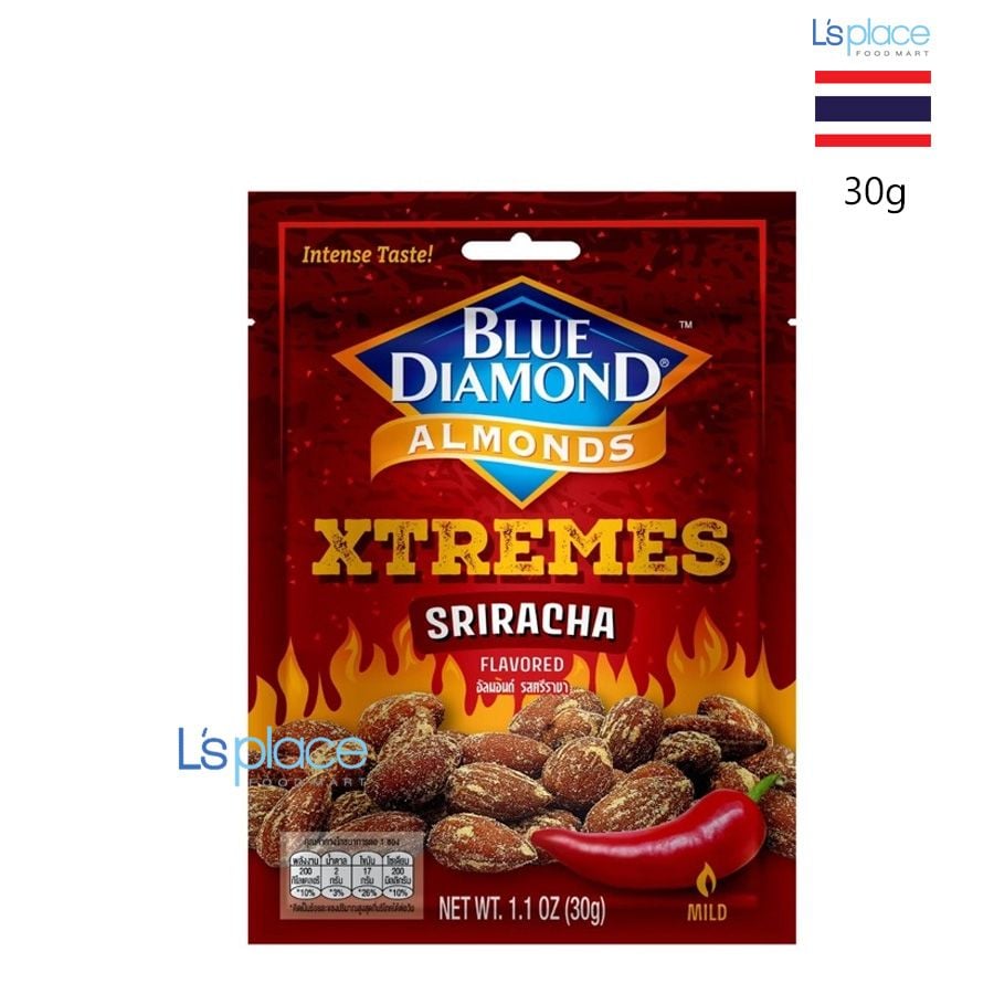 Blue Diamond Hạnh nhân tương ớt Thái Lan