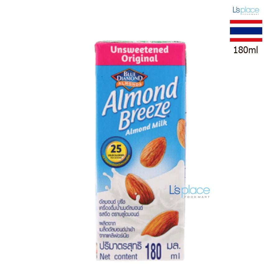 Blue Diamond Sữa hạnh nhân không đường 180