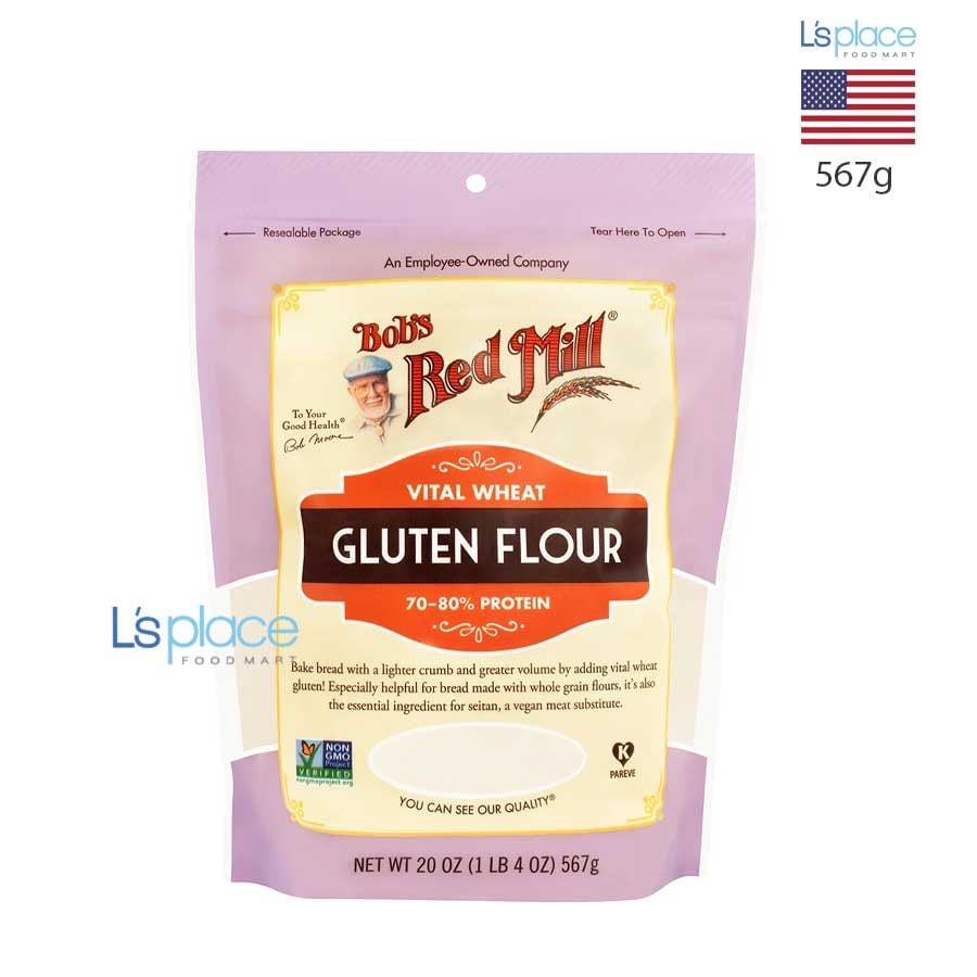 Bob's Red Mill Bột gluten lúa mì (70–80% Protein)