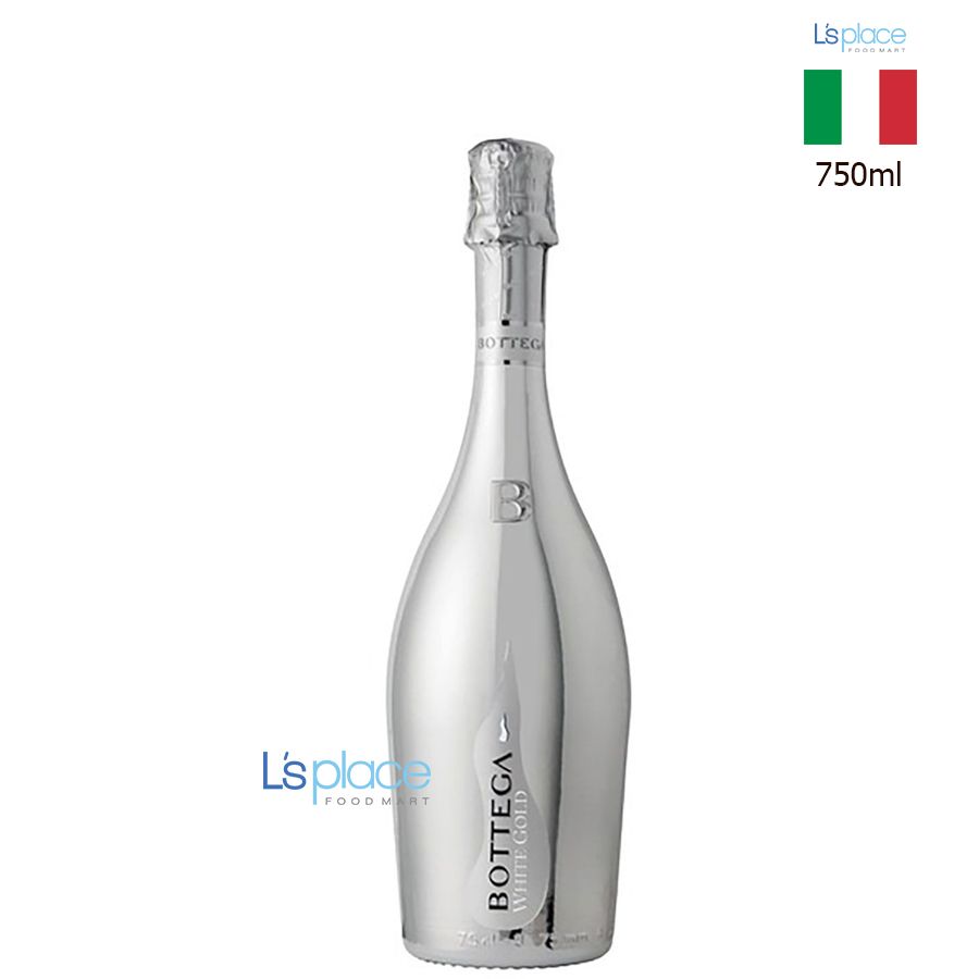Bottega White Gold Prosseco Vang nổ