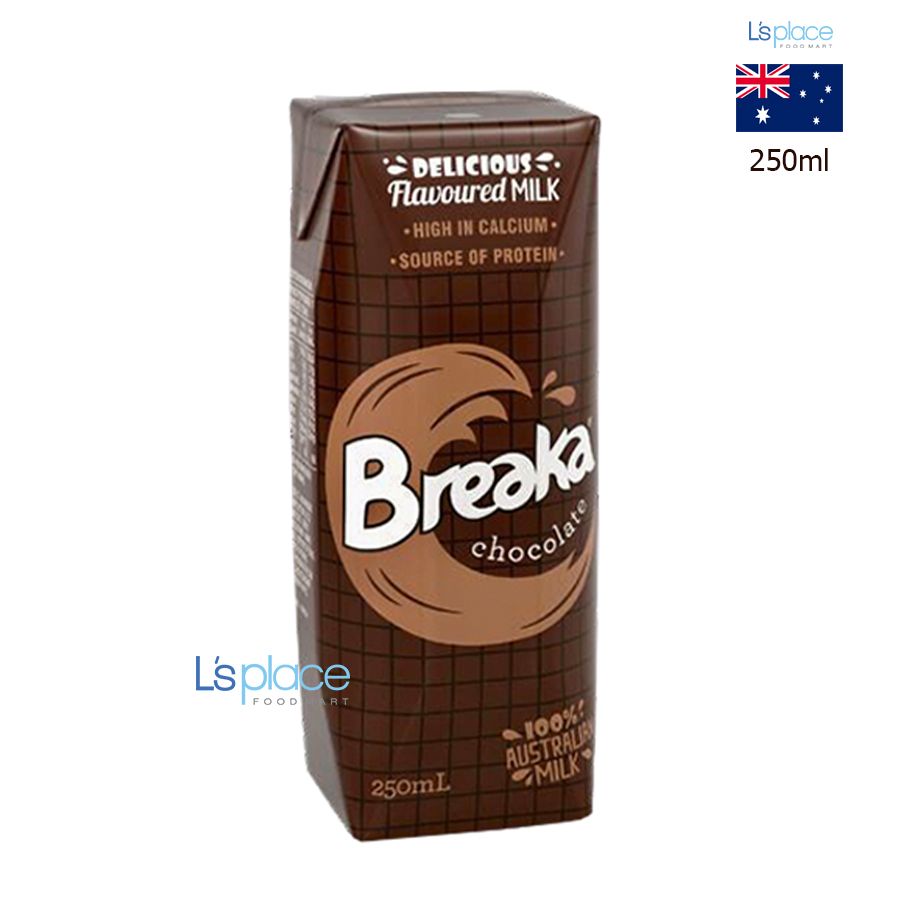 Breaka Sữa tươi vị socola hộp 250