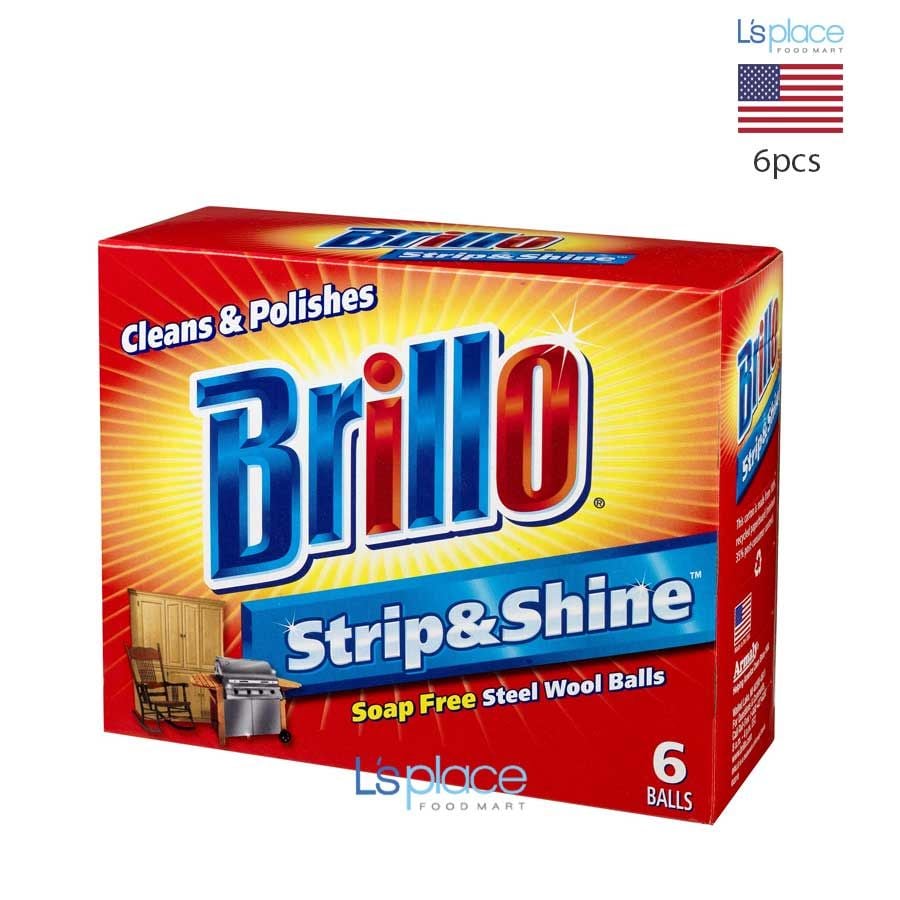 Brillo Bóng len vệ sinh đồ kim loại