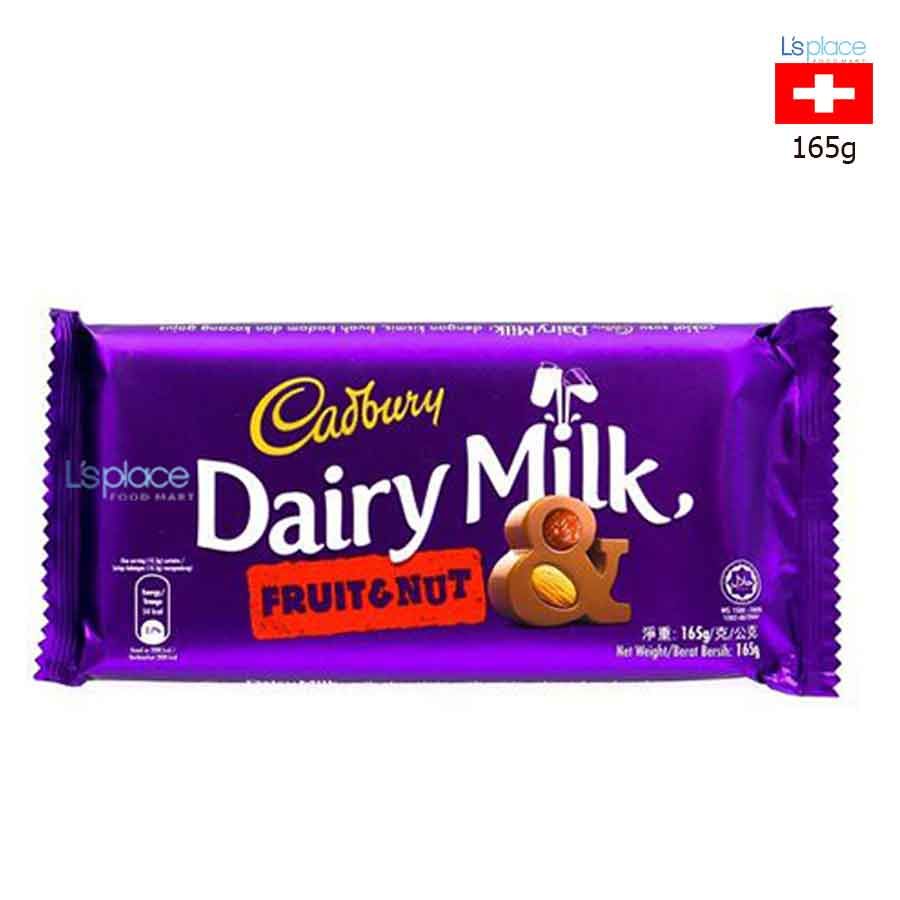 Cadbury Socola Trái Cây & Hạt