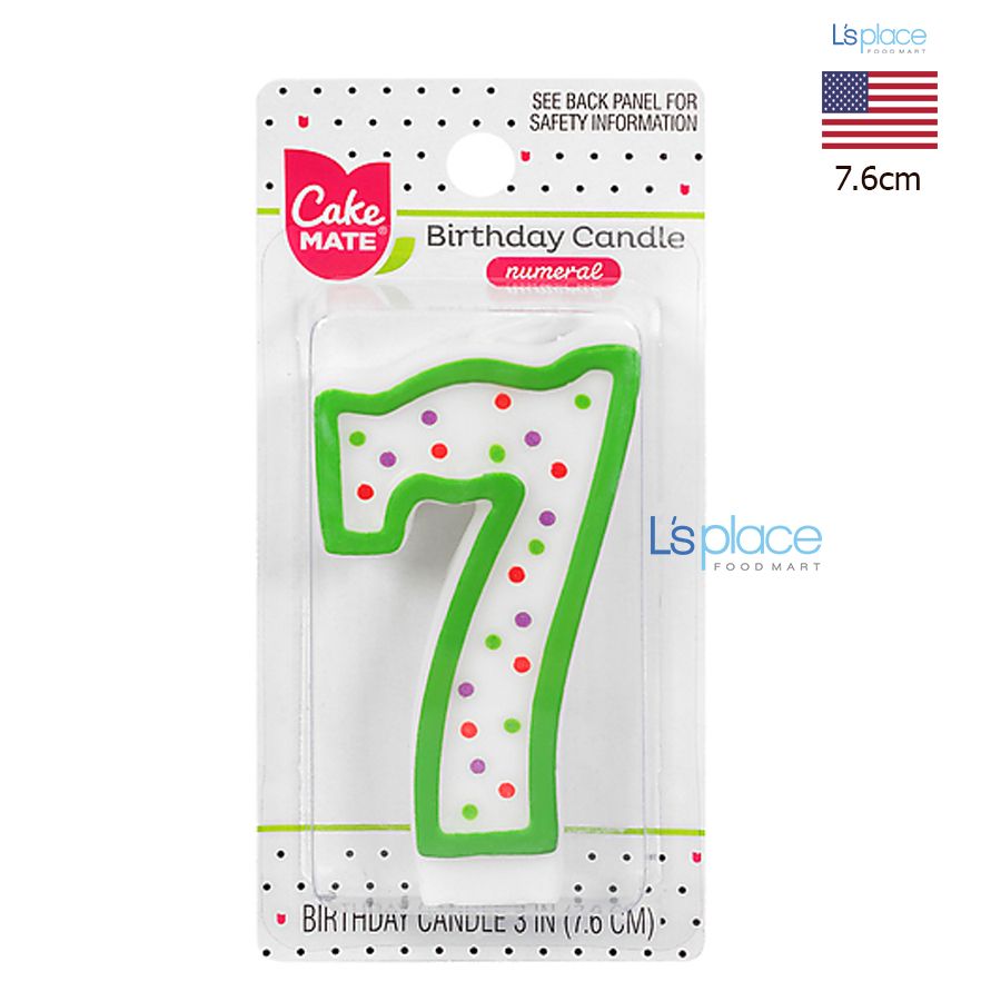 Cake Mate Nến sinh nhật số 7