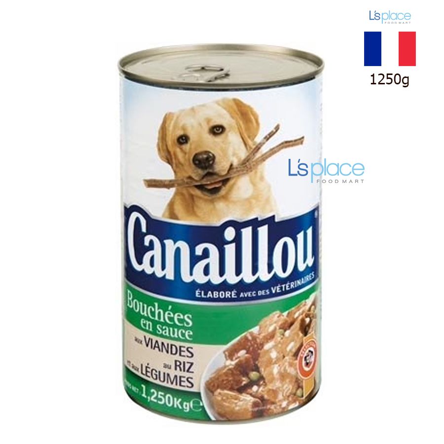 Canaillou Thức ăn cho vật nuôi với thịt cơm & rau củ