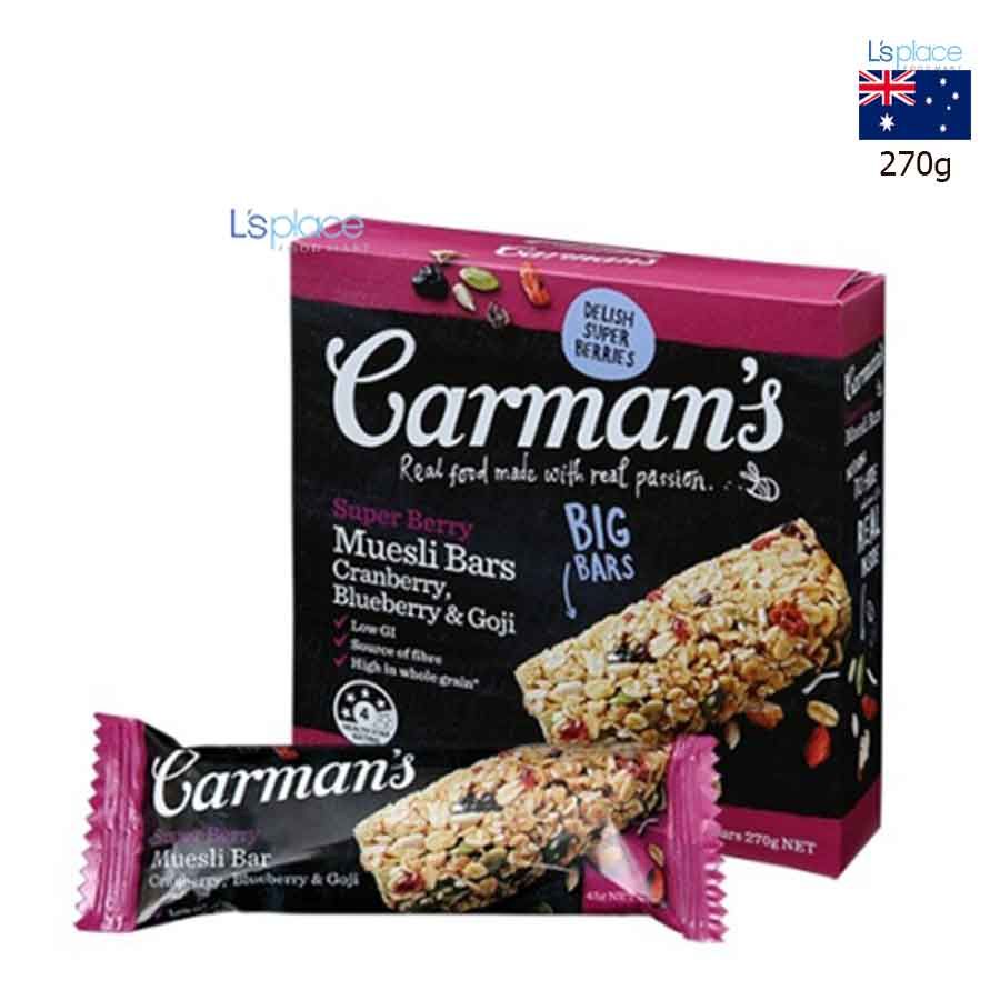 Carman’s Thanh Ngũ Cốc và Các loại Dâu