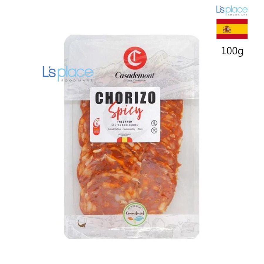 Casademont Xúc xích khô Chorizo cay Cắt Lát
