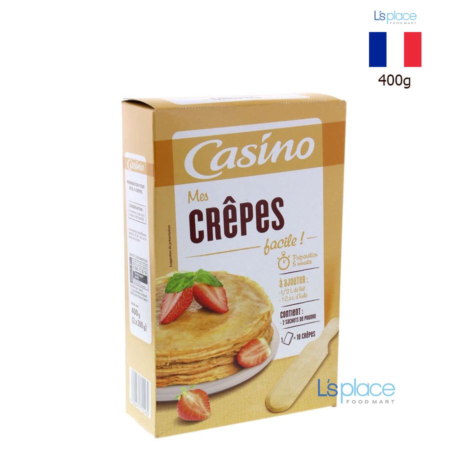 Casino bột làm bánh Crepe